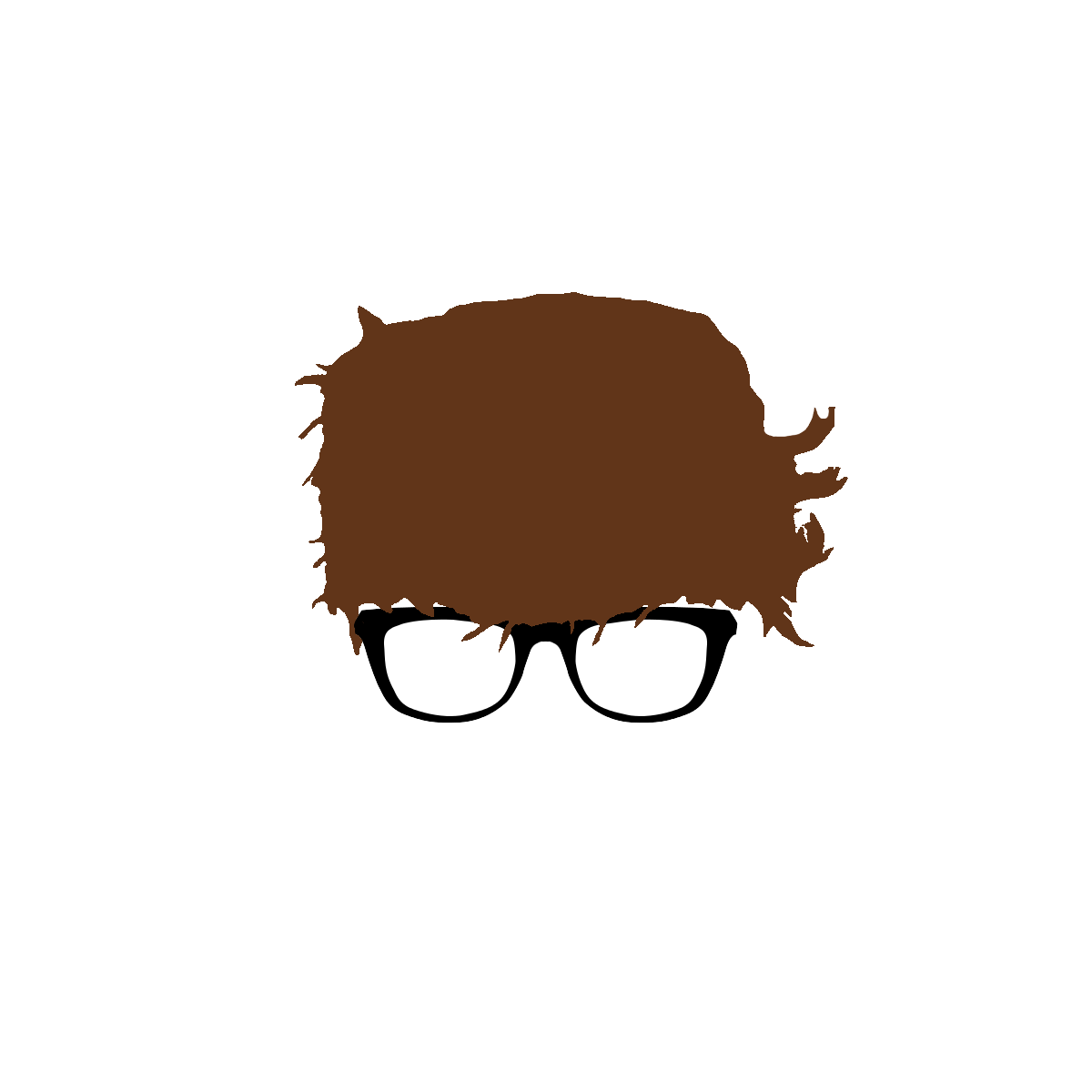 Alternate Hipster Hair and Glasses Combo